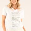AALIYAH PRINT T-SHIRT