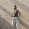 Agatha Trousers in silver (coming soon April 2025)
