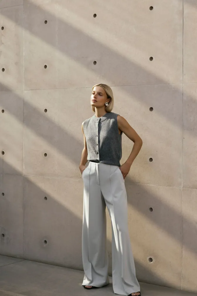 Agatha Trousers in silver (coming soon April 2025)
