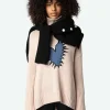 Alma Spiked Heart Sweater – L