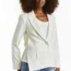 Anastia blazer in white