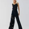Anthony mesh pattern pants