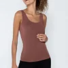 Bamboo Short top – Chestnut