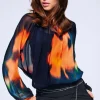 Brianne Ruffled Blouse