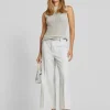California Wide-Leg Pants in greige