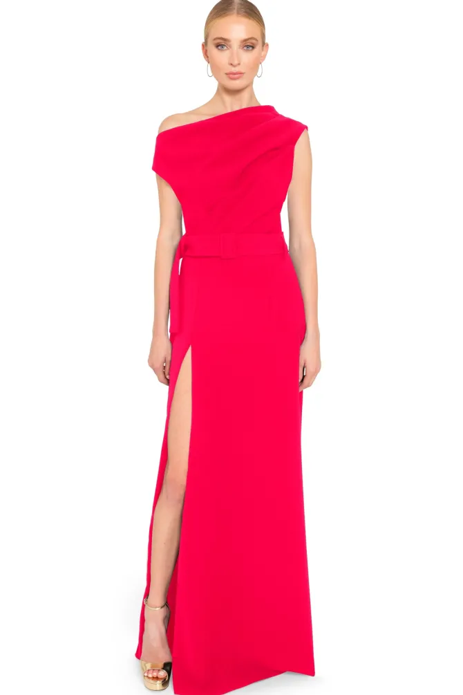 Caprina gown in fuchsia – coming soon