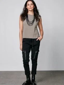 CARMEN YNDE trousers in black