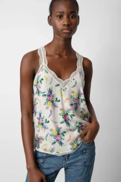 Chou Camisole in mastic
