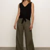 Christy Wide Leg Pants in Kalamata
