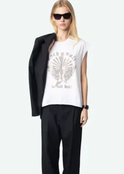 Cloe Guitar Wings Top