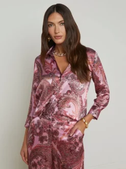 dani blouse in french paisley