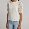 Dania Lace Sleeve Top