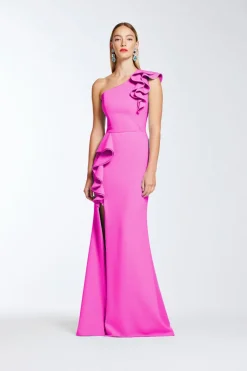 Diana Gown in hot pink