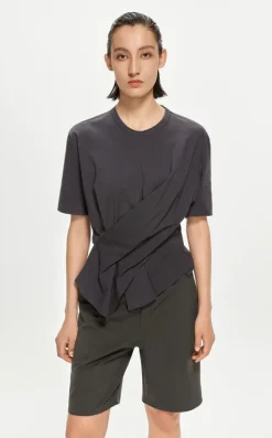 Donata T-Shirt in anthracite