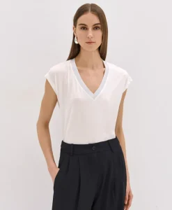 Edie V-Neck Blouse