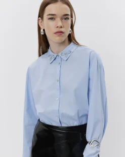 ELLIDA SHIRT in ice blue