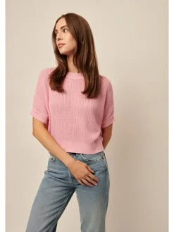 Emersyn Knit Top in taffy