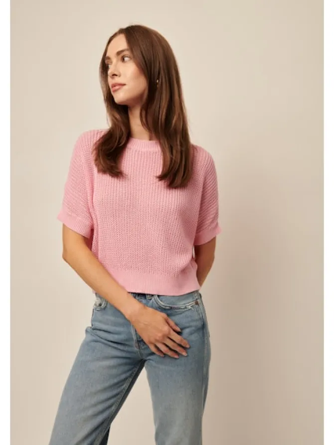 Emersyn Knit Top in taffy