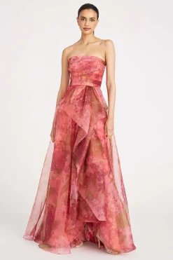 Fahreta Strapless Gown