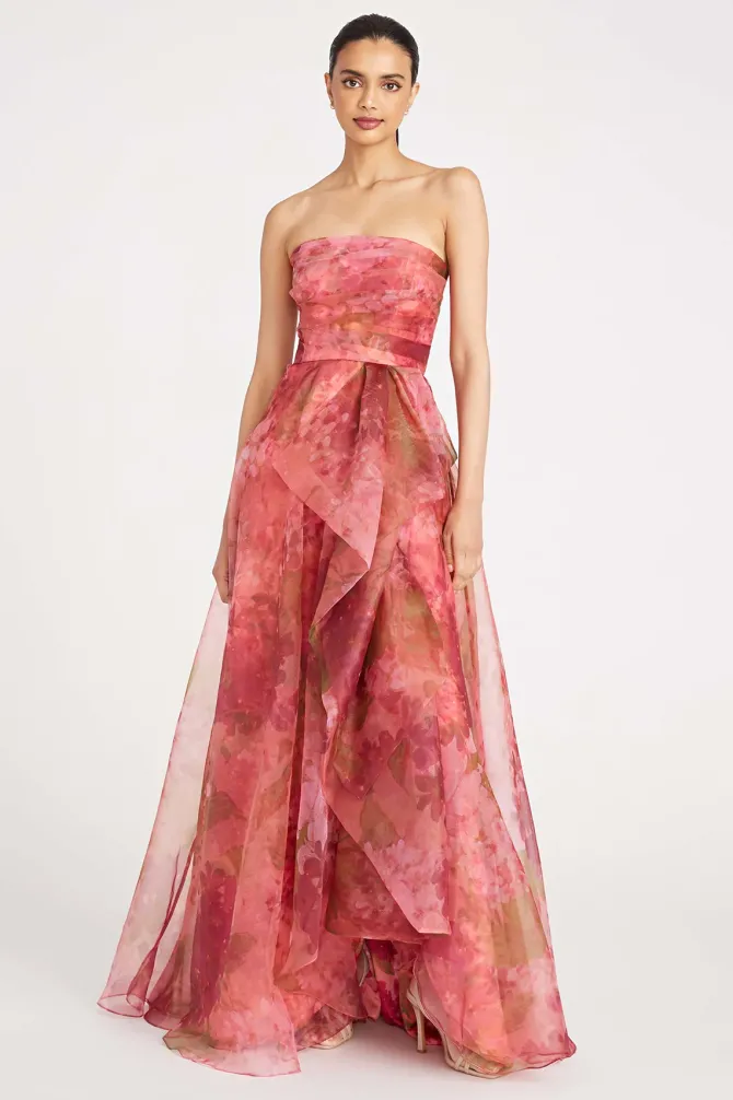 Fahreta Strapless Gown