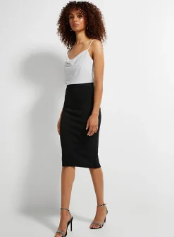 Freda’s pencil skirt in black