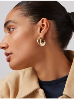 Gigi Hoops in gold