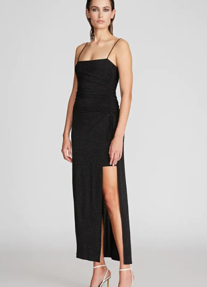 Hanna Crystal Jersey Dress