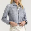 Hayden Patina Leather Jacket in Blueberry