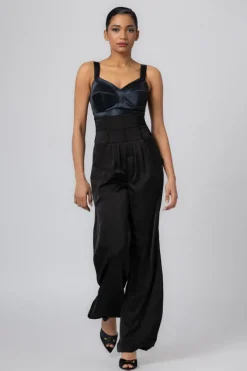 Honey Tomboy Trousers Black