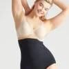 Inna High Waisted Briefs in Black