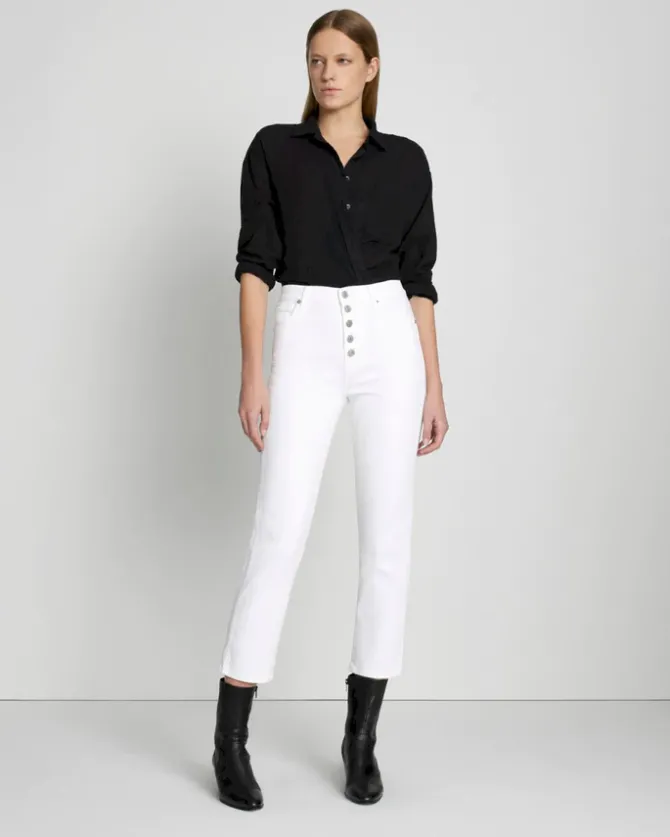 Janis HW Cropped Straight Jeans – sz 29