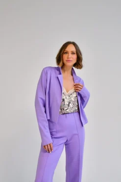 Jannika Freda Blazer in purple