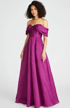 JOELLE OFF SHOULDER GOWN