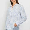 Josephine shirt in Diffused Plaid