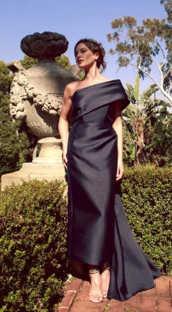 Juna Taffeta Train Gown