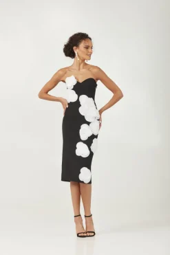 Kaia Floral Midi Dress