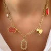 Karmen Gold Chunky Necklace