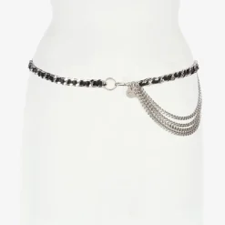 Katina Pebbled in black silver