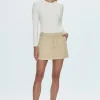 Kayla Mid Rise Utility Skirt