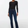 Kimmie Bootcut in Rinsed Indigo