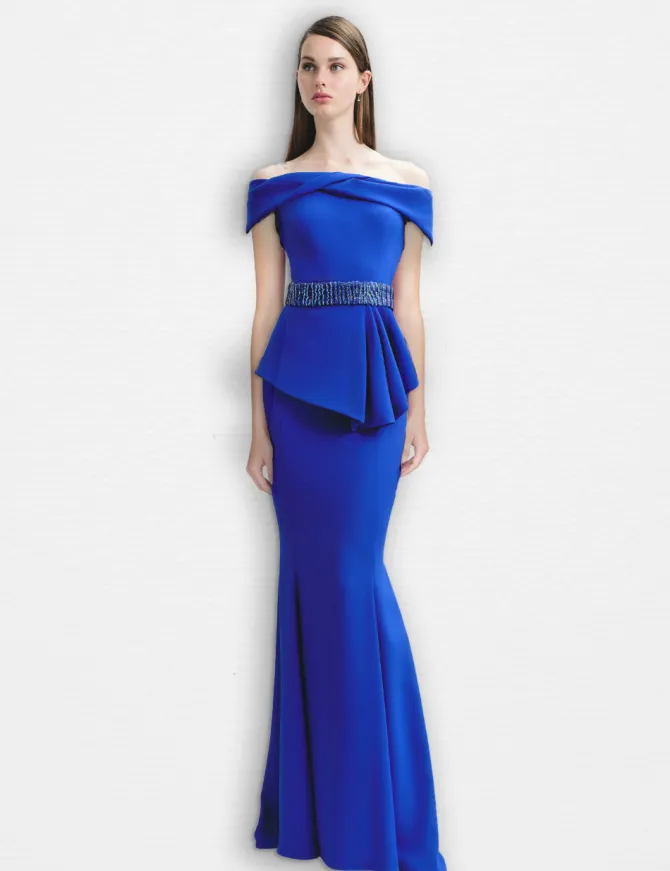 Layina Crepe Gown
