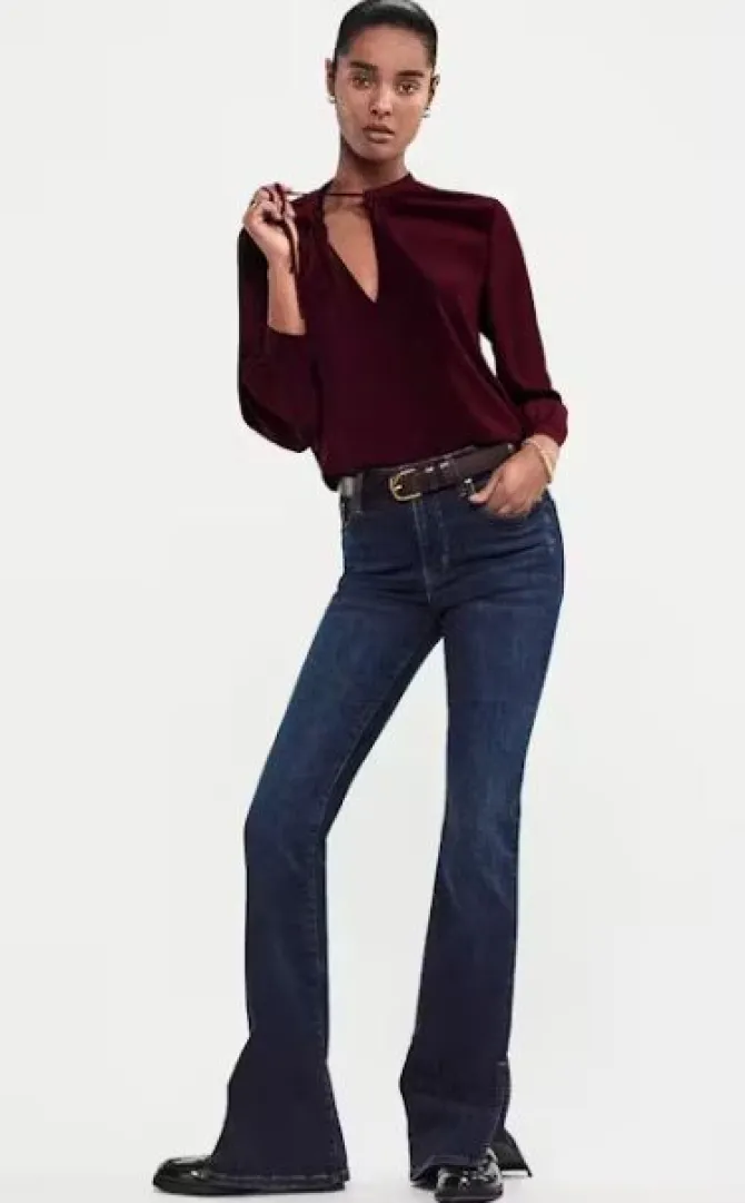 LE MINI BOOT OUTSEAM SLIT