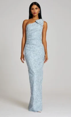 Light Blue Jaquard