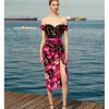 Lisa Pink Floral Dress