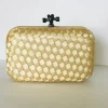 Lizette Clutch in gold