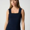 lotus camisole in midnight blue