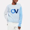 Love Colour Block Crew in blue