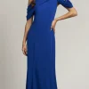 Lyra Gown in Mystic Blue