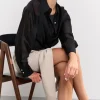 Marce loose fit Blouse in phantom