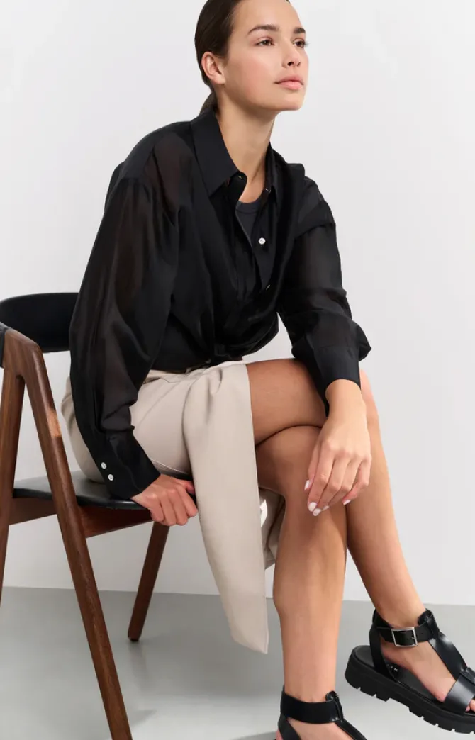 Marce loose fit Blouse in phantom